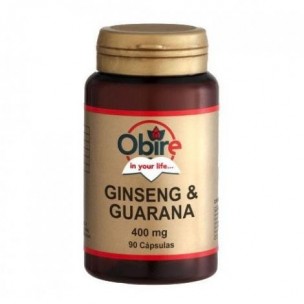 Obire Ginseng y Guaraná 90 cap. de 400 mg.
