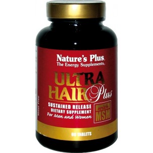 Nature's Plus Ultra Hair Plus 1 msm (60 cap)