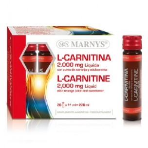 Marnys L-Carnitina 2.000 mg Líquida (20 viales)