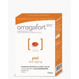 Omegafort Piel Ferrer (30 Capsulas)