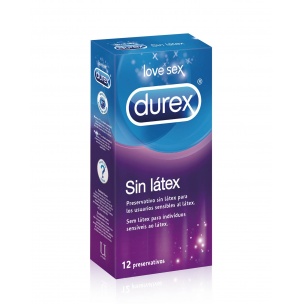 Durex Sin Látex (12 preservativos)