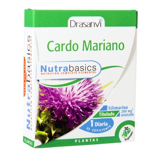 Nutrabasics Cardo Mariano Drasanvi (30 cáp.)