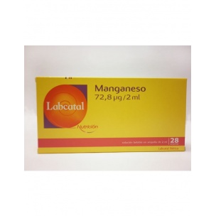Labcatal Manganeso 10 (28 ampollas de 2 ml)