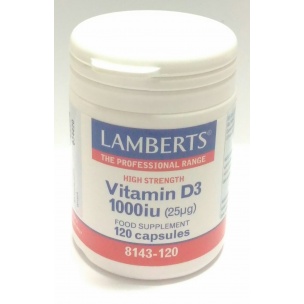 Vitamina D 1.000ui Lamberts (120 compr.)