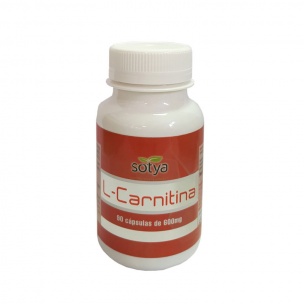 Sotya L-carnitina (90 cáp. de 600 mg.)