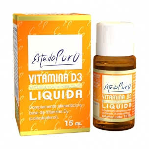 Vitamina D3 liquida Estado Puro de Tongil (15ml)
