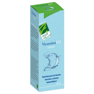 vitamina D3 liquida de Cien por Cien Natural (50ml)