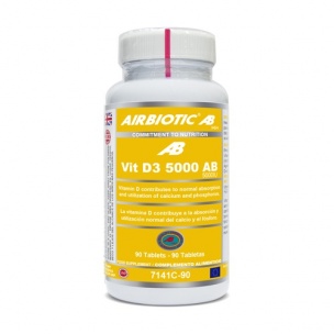 Vitamina D3 5.000 UI de Airbiotic (90 comp.)